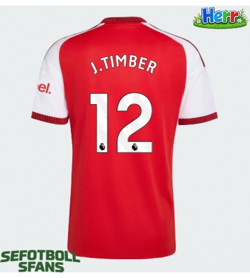 Arsenal Jurrien Timber #12 Hemmatröja 2026-27 Kortärmad